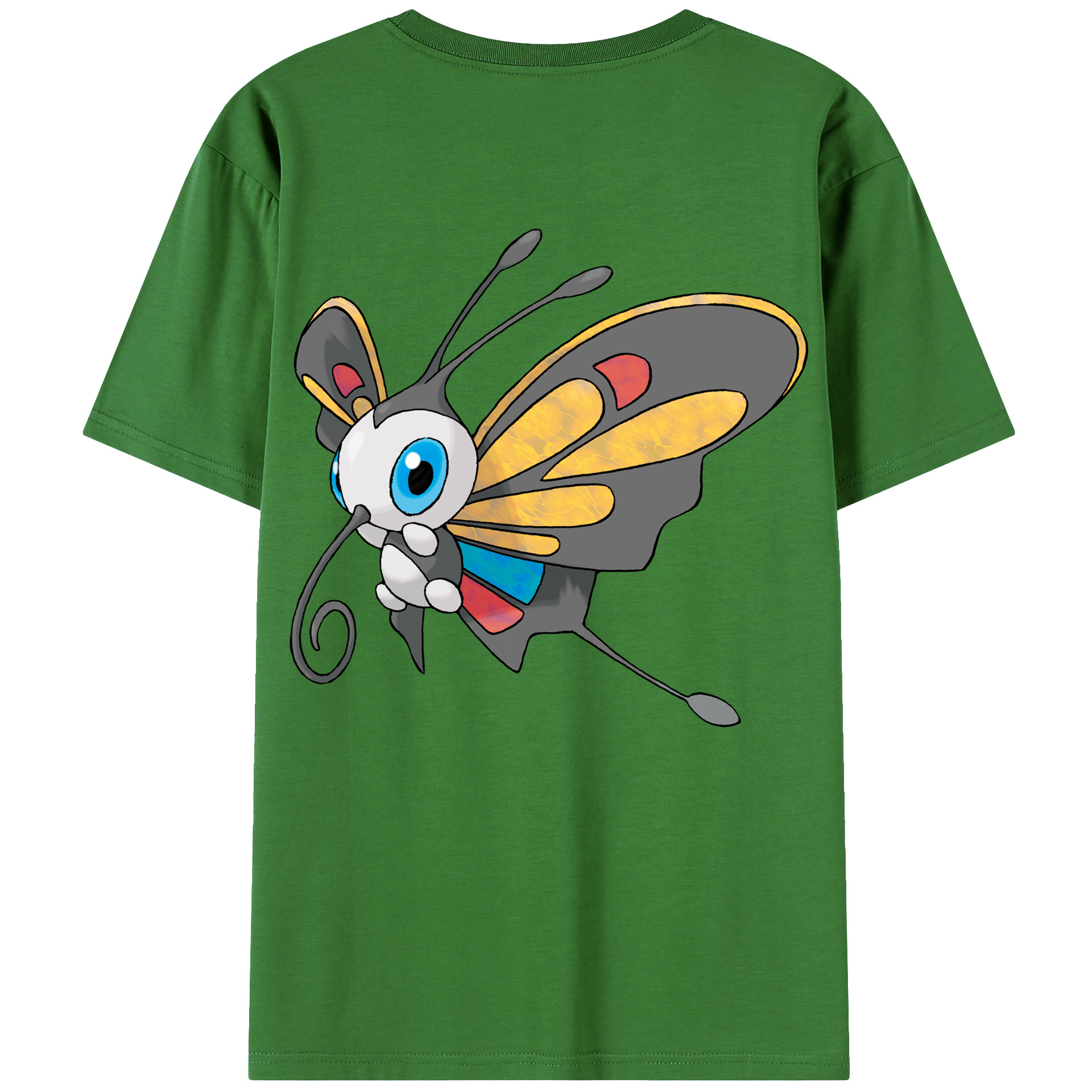 （画像用） ポケットモンスター Pokémon レディース半袖Tシャツ(バックプリント)